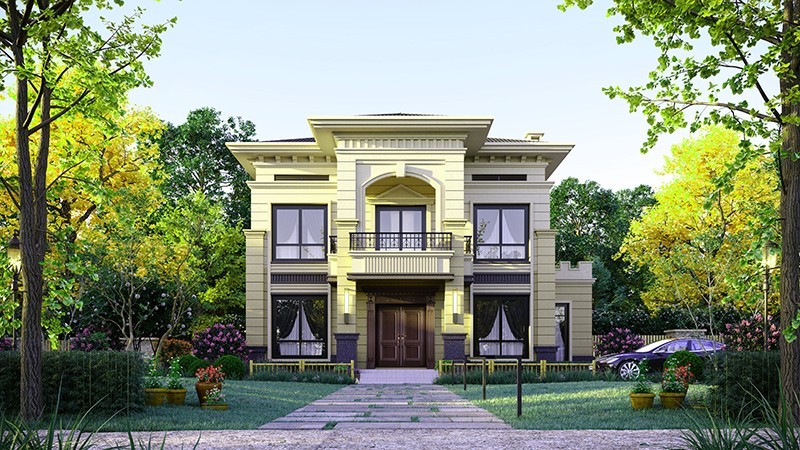 新疆中式合院住宅，开放庭院与邻里乡亲更亲近